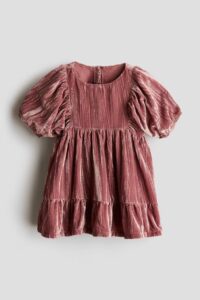 Crushed-velvet Dress