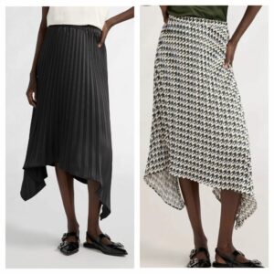 Women’s Pleated Midi Skirt