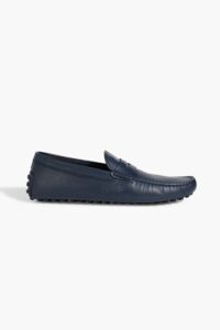 City Gommino Pebbled-leather Driving Shoes