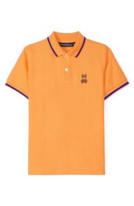 Kids' Bunny Tipped Piqué Polo