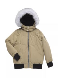 Little Girl's & Girl's Down Bomber Jacket