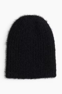 Fluffy-knit Beanie