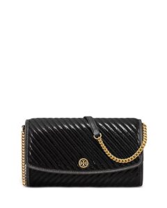 Robinson Patent Quilted Chain Wallet