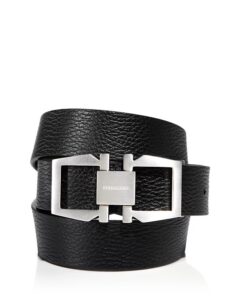 Men's Gancio Buckle Reversible Leather Belt