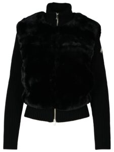 Moose Knuckles High Neck Shearling Jacket