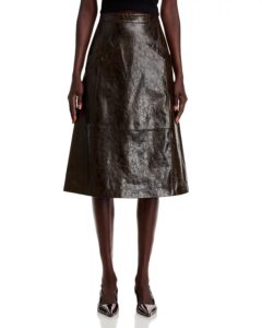 Zadie Faux Leather Skirt