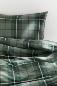 Twin Flannel Duvet Cover Setp