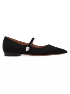 Malone Souliers X Tabitha Simmons Kate Grosgrain Mary Jane Flats