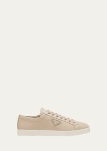 Men's Lane Brushed Leather Low-top Sneakers