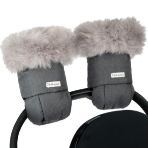 7am Enfant Warmmuffs Stroller Faux Fur Gloves