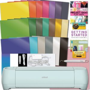 Cricut Explore 3 Craft Cutting Machine with Vibrant Vinyl Pack Bundle