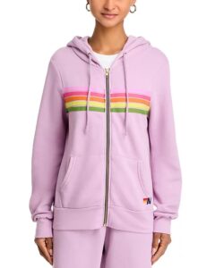 Rainbow-stripe Hoodie