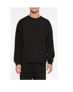 Oversize Cotton Crewneck Sweatshirt