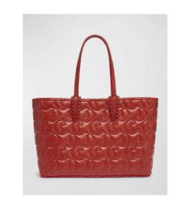 Cabata Small Tote in Cl Embossed Nappa Leather