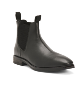 Men's Leather Lock Hart Chelsea Boots