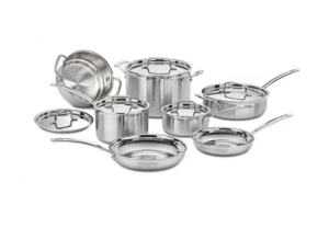 Multiclad Pro Stainless Cookware 12-piece Set