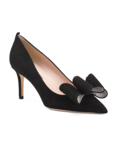 Suede Endleigh Bow Pumps