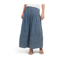 Winnie Chambray Skirt