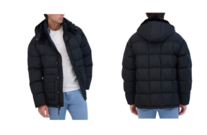 Men's Hooded Insulated Puffer Jacket