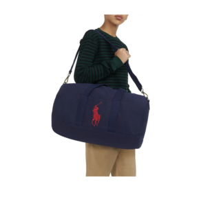 Kids' Rlan Polo Player Cotton Duffle Bag