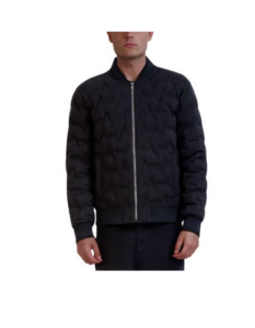 Men's Heat-sealed Quilted Bomber Jacket