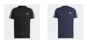 Men's Essentials Single Jersey 3-stripes Tee