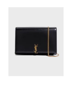 Ysl Monogram Wallet on Chain in Smooth Leather