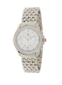 Women's Belmore Chronograph Diamond Embellished Bracelet Watch, 37mm - 0.34 Ctw