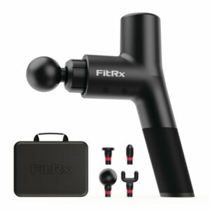 Fitrx Neck and Back Massager, Handheld Percussion Massage Gun