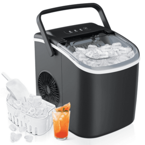 Simzlife 26 Lbs/24h Countertop Ice Maker Machine