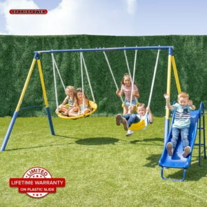 Sportspower Super Saucer Metal Swing Set