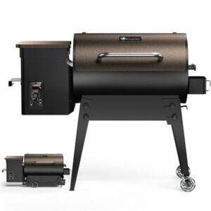 Kingchii 456 Sq.in. Wood Pellet Grill & Smoker