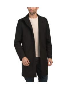 Virgin Wool Blend Belvin Coat