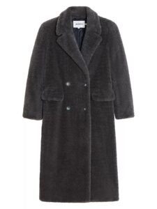 Astrid Faux Fur Peacoat