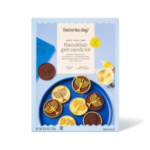 Hanukkah Make Your Own Gelt Candy Kit - 9.68oz - Favorite Day™