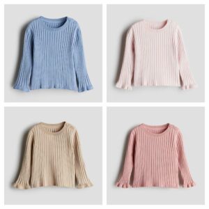 Rib-knit Sweater