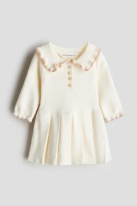 Fine-knit Cotton Dress