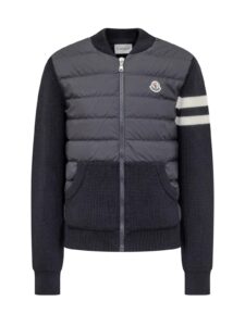 Moncler Logo Patch Quilted Jacket