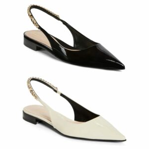 Signoria Pointed Toe Slingback Flat (women)