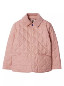 Little Girl's & Girl's Quilted Barn Jacket