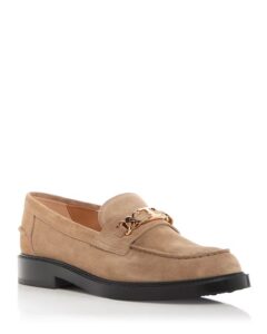 Women's T Chain Moc Toe Loafers