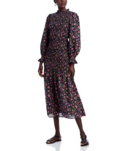 Eliza Floral Smocked Midi Dress