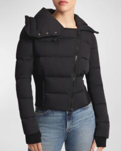 Asymmetrical Puffer Jacket