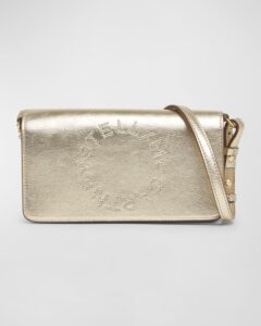 Mini Logo Metallic Alter Crossbody Bag