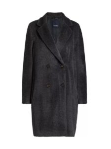 Roseto Alpaca-blend Double-breasted Coat