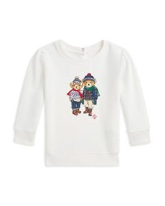 Girls' Polo Bear Fleece Sweatshirt - Baby