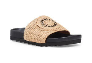 Elysa Raffia Slide Sandal (women)