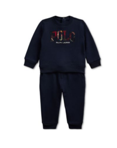 Fleece Brushed Sweatshirt & Pants, 2 Piece Set 3-9mp