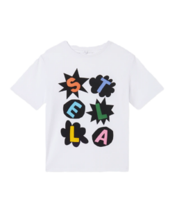 Girl's Graphic Logo-print T-shirt, Size 4-10