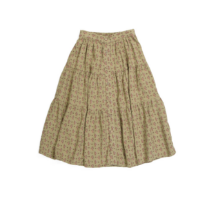 Linen Blend Big Girls Joelle Skirt Size 6-12